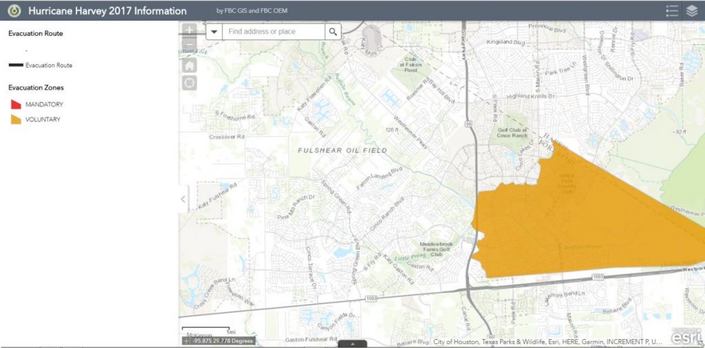 Katy Flood Zones